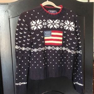 Polo Sport American Flag Sweater M